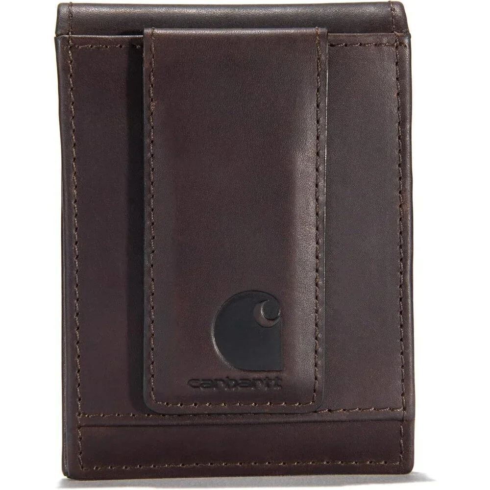 🆕Men Brown Durable Oil Leather Wallets Available in Multiple Style